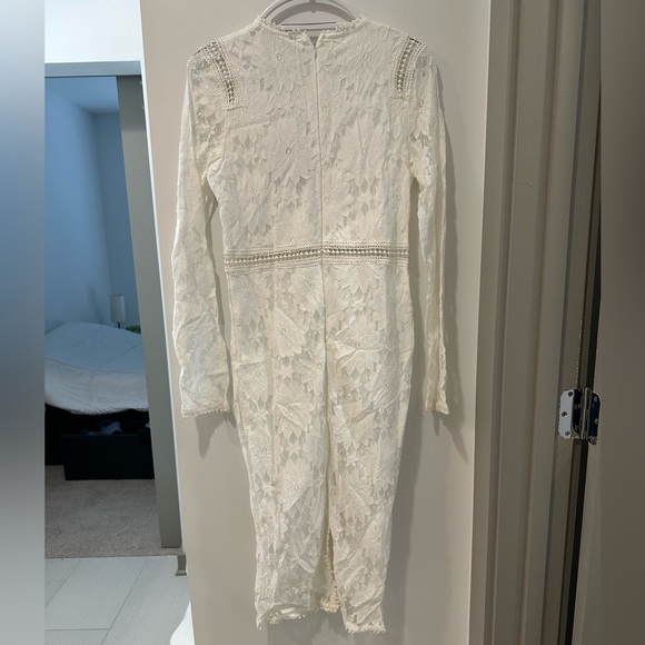 PLT White Lace Dress NWT - Picture 4 of 4